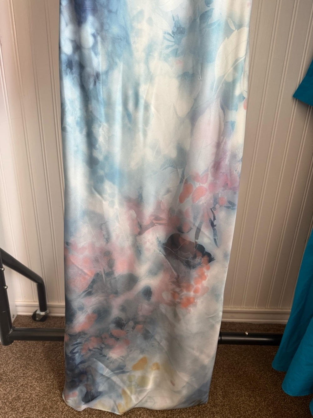 Anthropologie Watercolor Dress - Picture 3 of 10